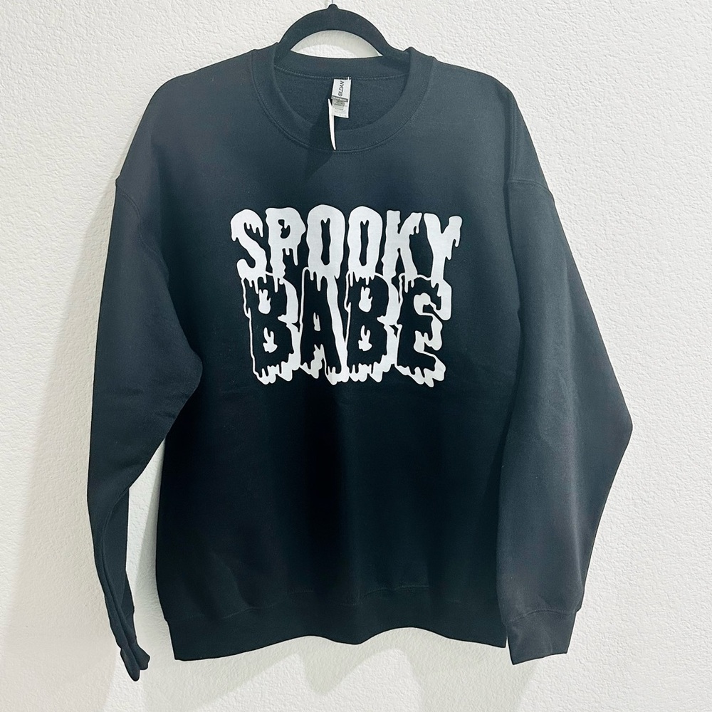Spooky Babe Black Sweatshirt